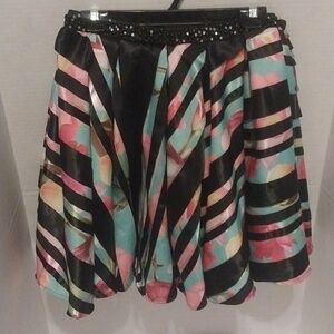 Dave & Johnny Short Two Piece Prom Skirt Only Size 0